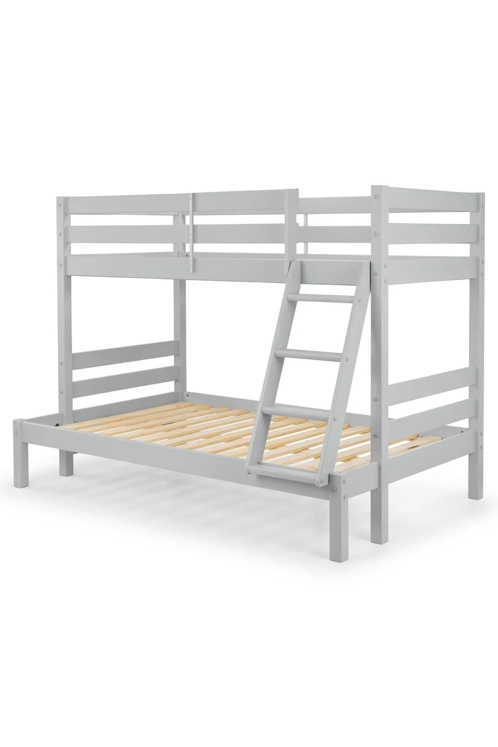 Julian Bowen Merlin Triple Sleeper Bunk Bed in Grey 3