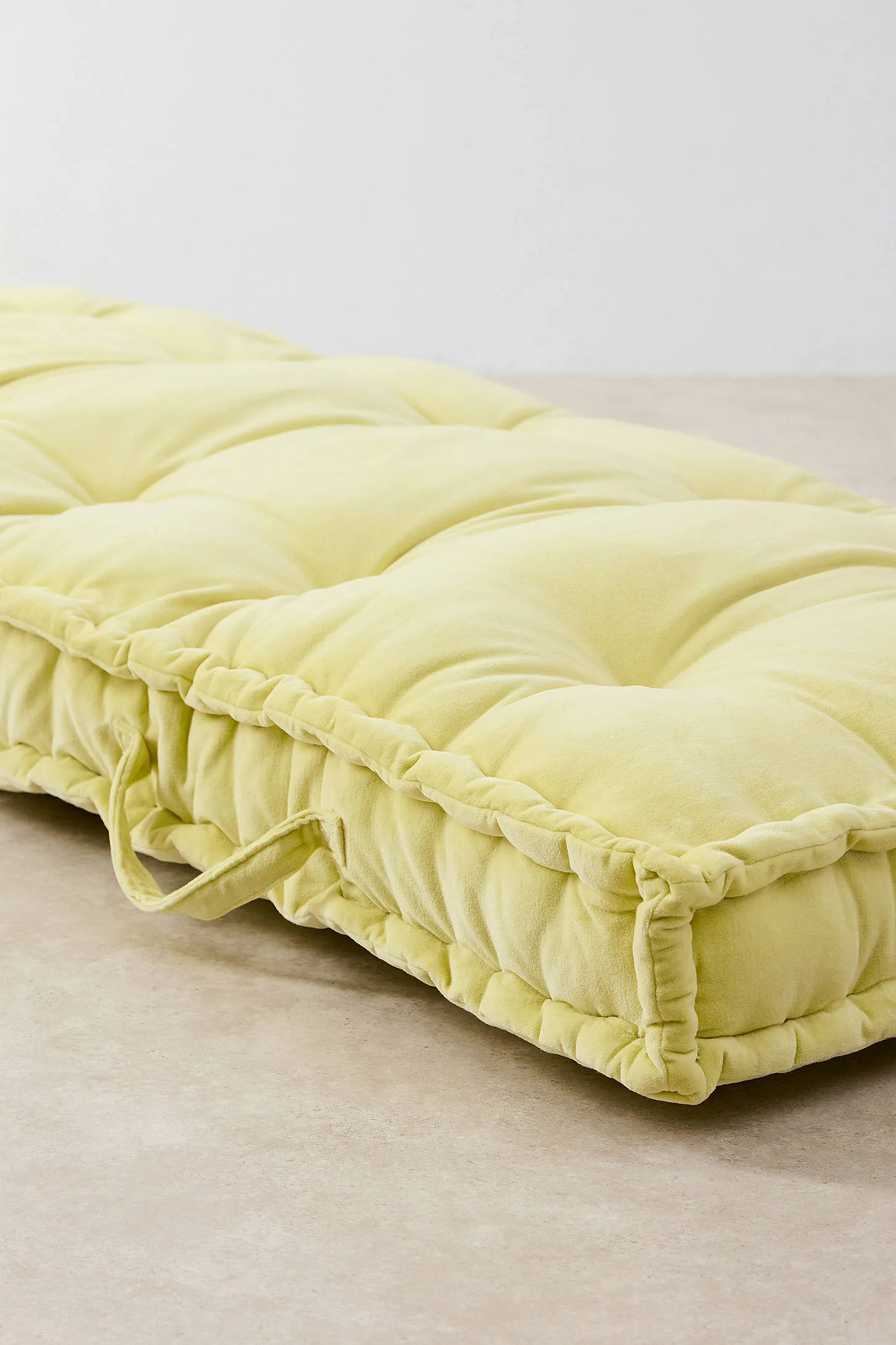 Rohini Cress Velvet Daybed Cushion - Cress 3