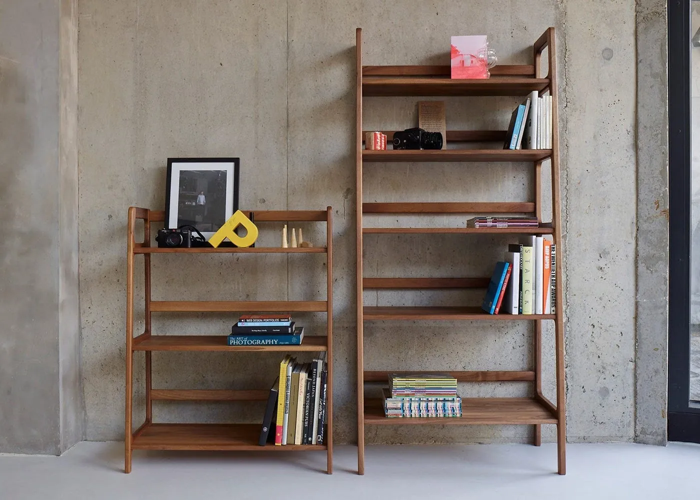 Scp Agnes High Shelving Unit Black Stained Oak 3