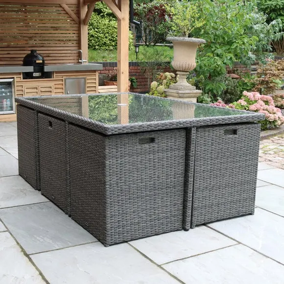 Paris 10 Seater Cube Dining Set 6