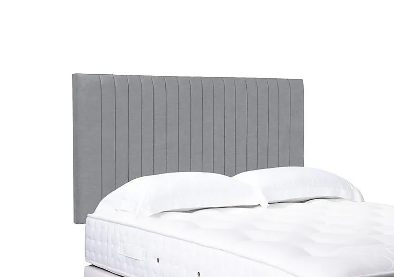 Artisan Collection Cadenza High Strutted Headboard - Single - Aston Silver