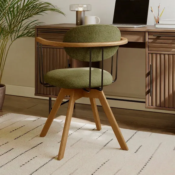 Rylee Swivel Base Office Chair 2