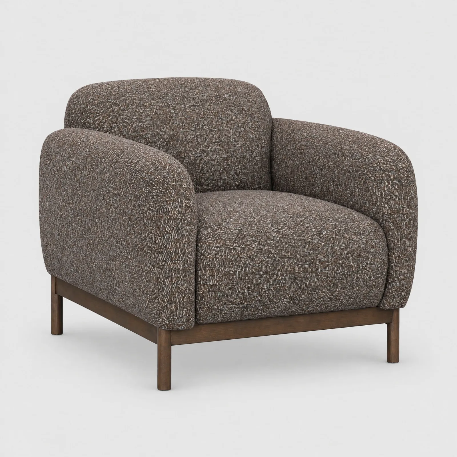 Connie Armchair, Brown Fabric | Barker & Stonehouse