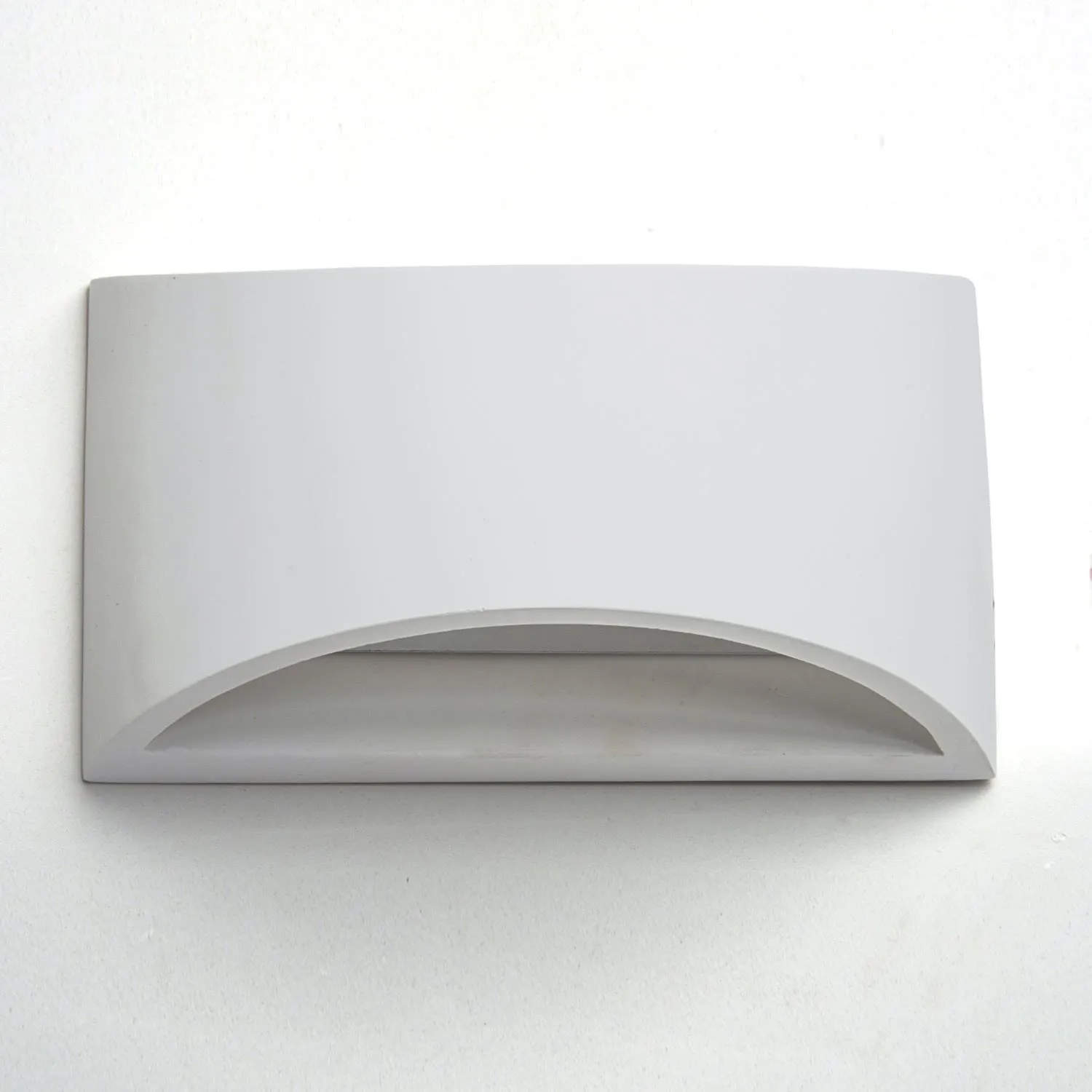 First Choice Lighting Set of 2 Marmo - White G9 Plaster Wall Lights 3