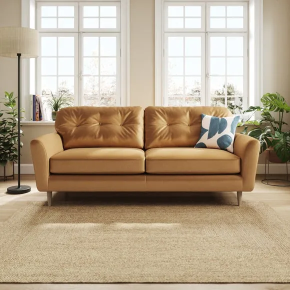 Sven Opulent Velvet 4 Seater Sofa 1