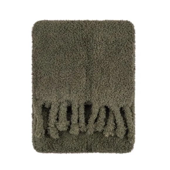 Furn. Harlan Borg Sherpa Throw Blanket 140cm x 180cm 3