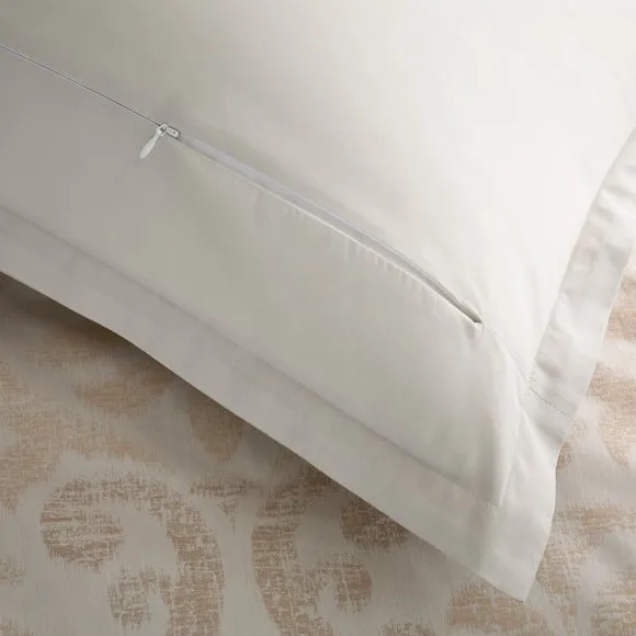 Dorma Rhaine 100% Cotton Jacquard Oxford Pillowcase Pair 5