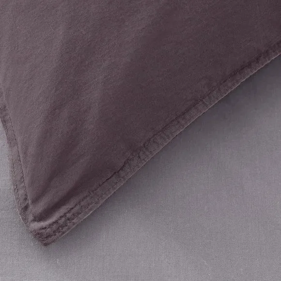 Soft Washed Recycled Cotton Standard Pillowcase Pair 2