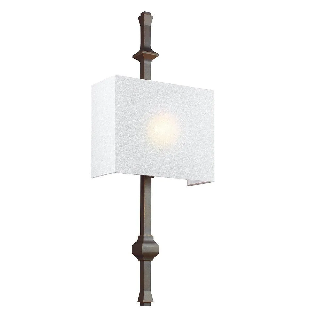 Netlighting Teva 1 Light Indoor Wall Light Bronze E27