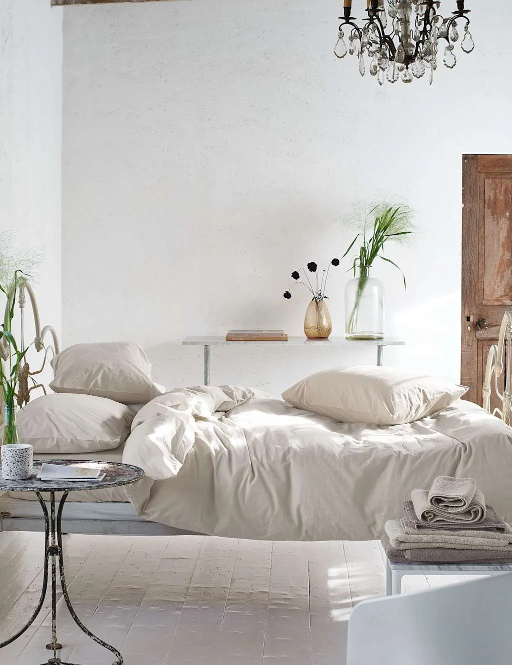 Designers Guild Pure Cotton Loweswater Bedding Set Natural