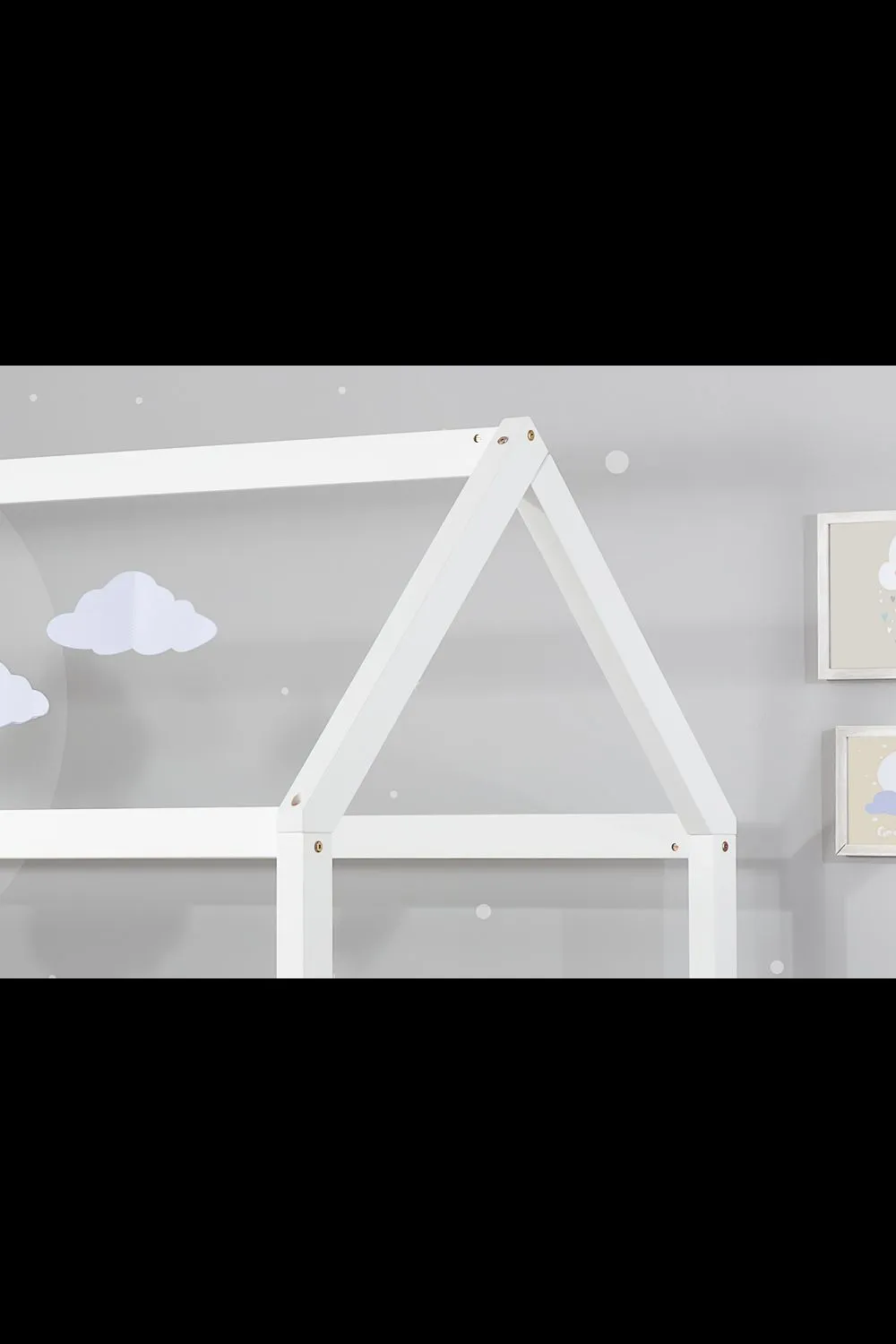Birlea House Bed in White 2