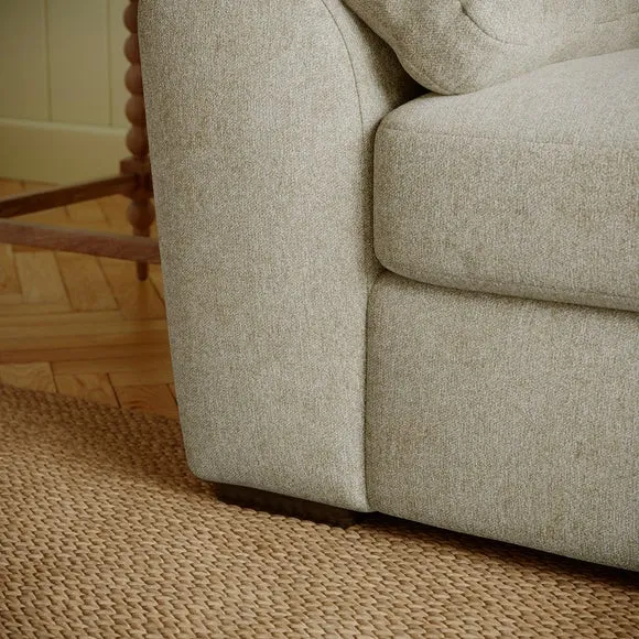 Milton Soft Chenille Snuggle Chair 5
