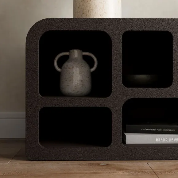 Drue Small Sculptural Shelving Unit 2