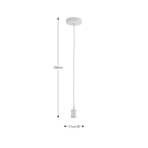 Charlie Industrial Adjustable Pendant Flex Ceiling Light Cable 6