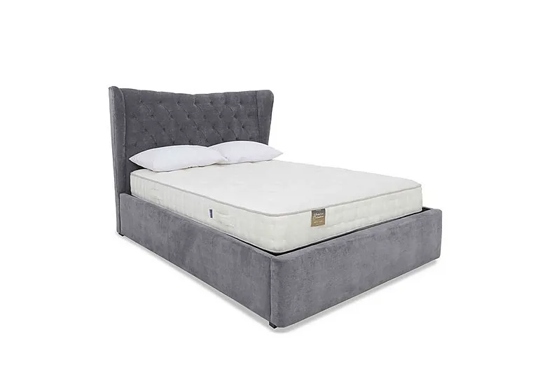 Bauer Electric Ottoman Bed Frame - King Size - Aston Steel