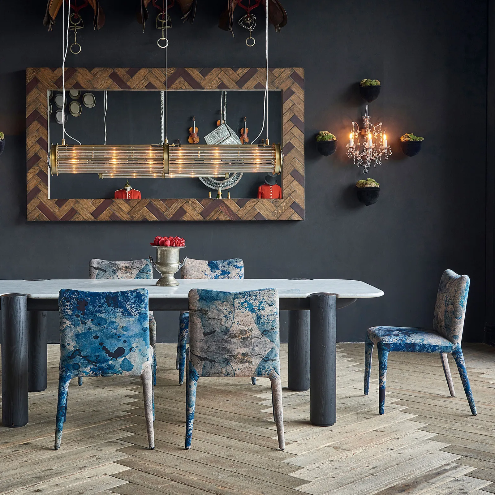 Timothy Oulton Fibi Dining Chair Velvet | Barker & Stonehouse 6