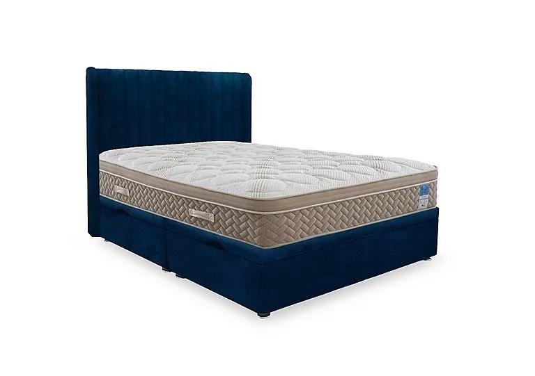 PlushTech Side Lift Ottoman Divan Set - Super King