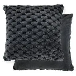 New Edge Blinds Leah Collection Deluxe Cushion Cover in Black