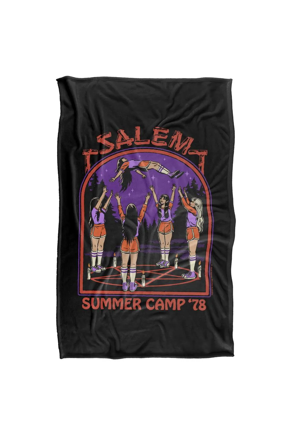 Steven Rhodes Salem Summer Camp Silky Touch Super Soft Throw Blanket