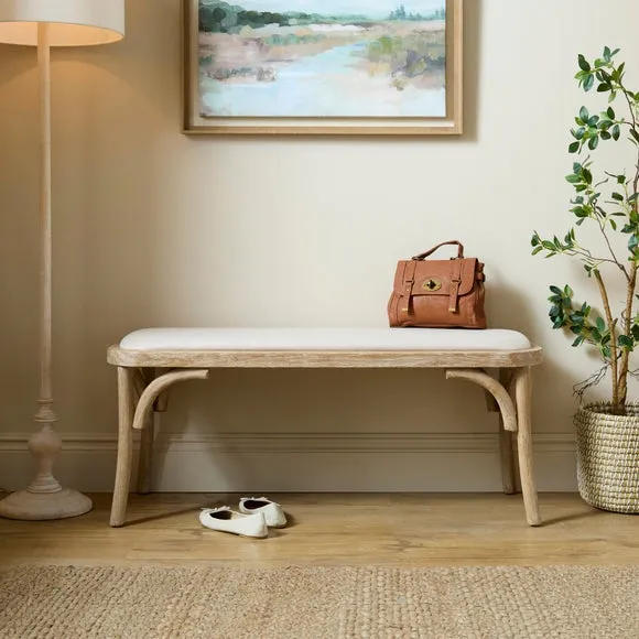 Florine Dining Bench, Fabric 4