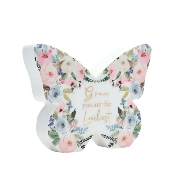 The Cottage Garden Gran Butterfly Plaque 2