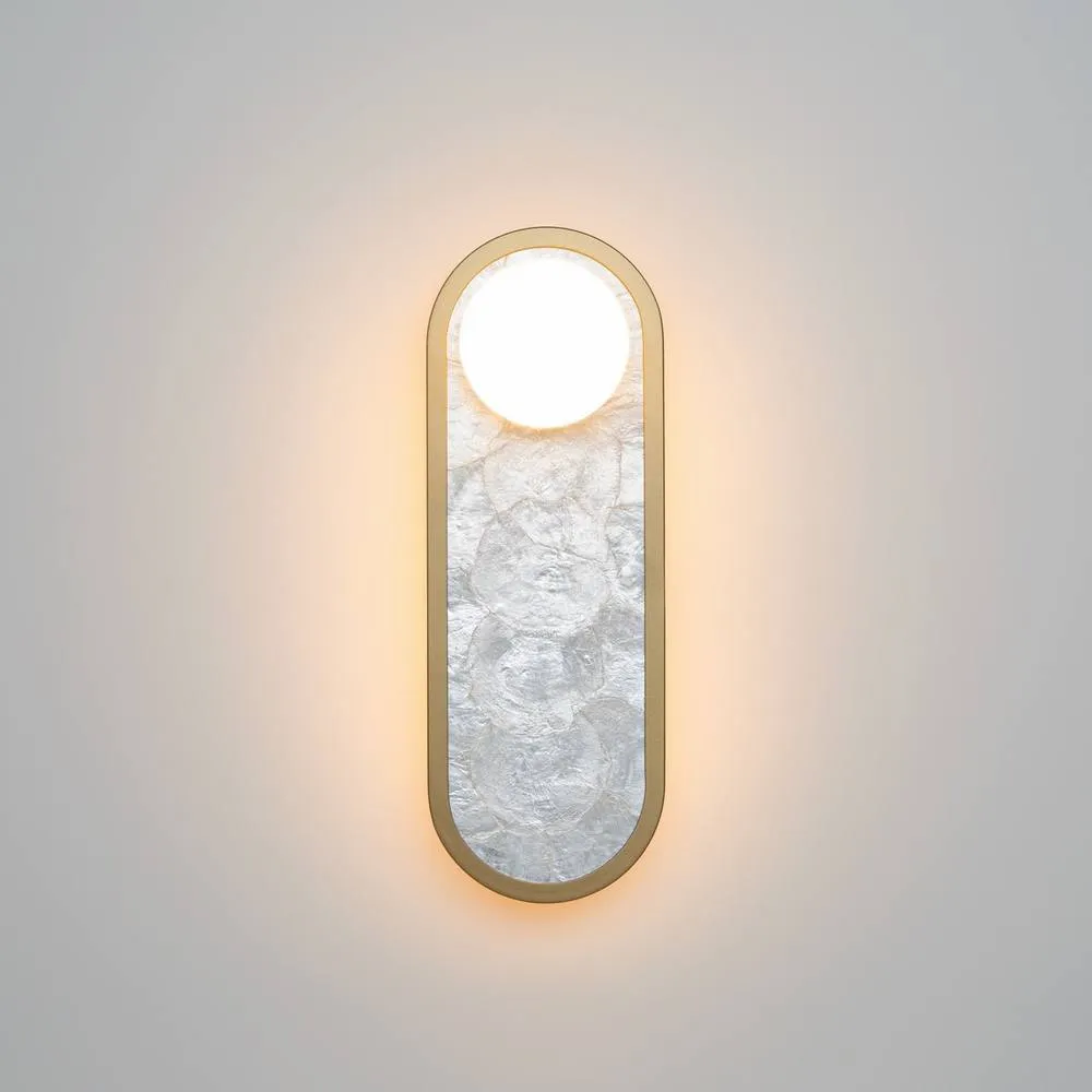 Netlighting Blink LED Wall Lamp Brass in Gold 5