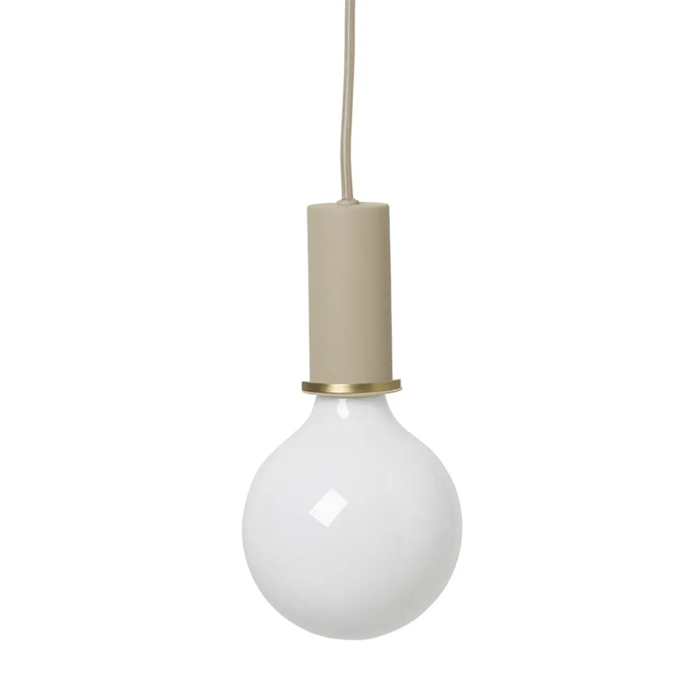 ferm LIVING Collect Pendant Light Cashmere Low 2