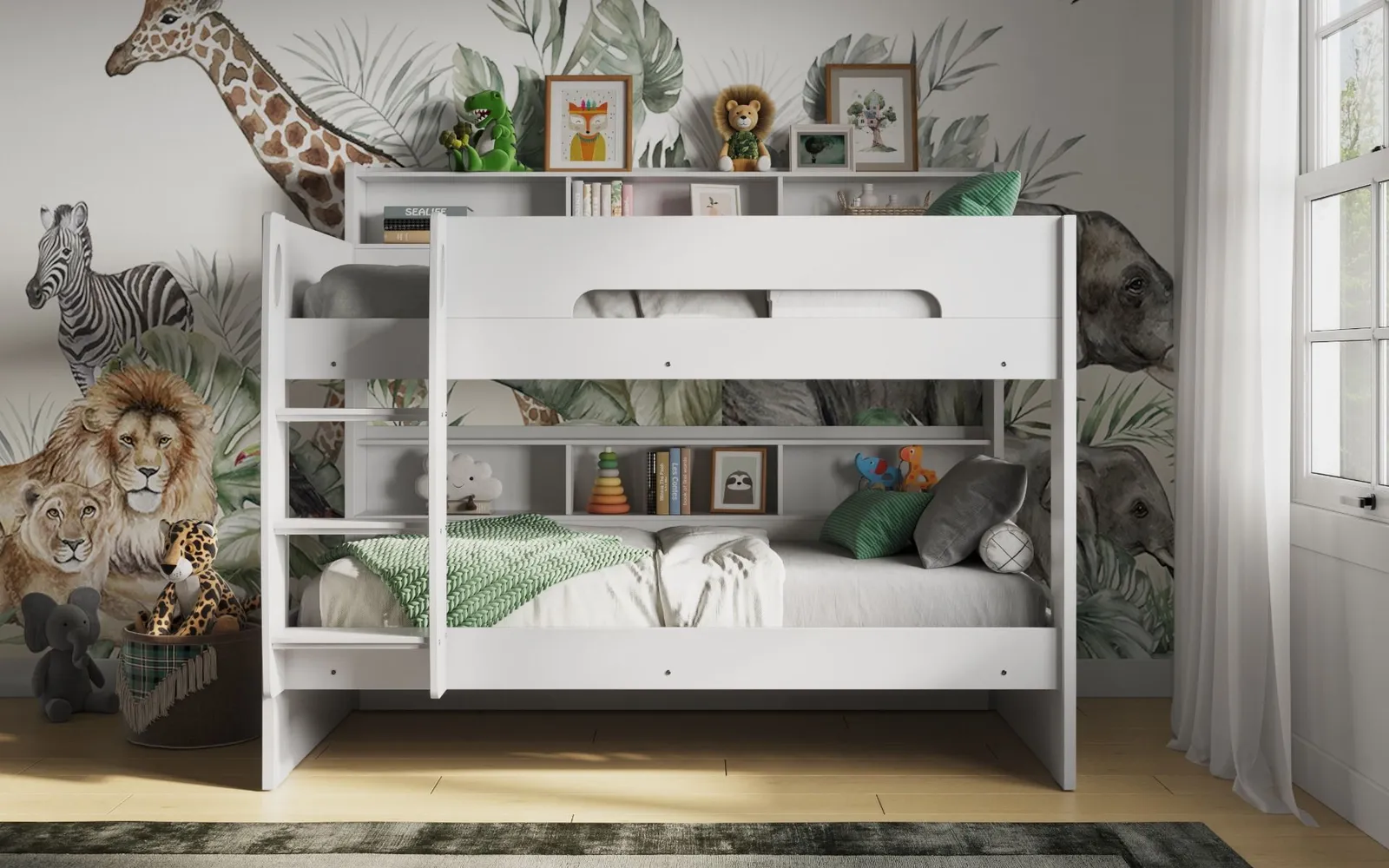 Flair Interstellar Bunk Bed in White 2