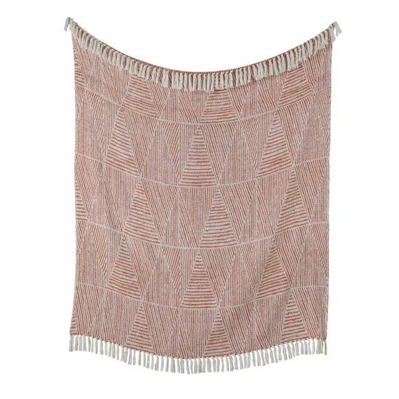 Myan Geometric Throw Blanket 2