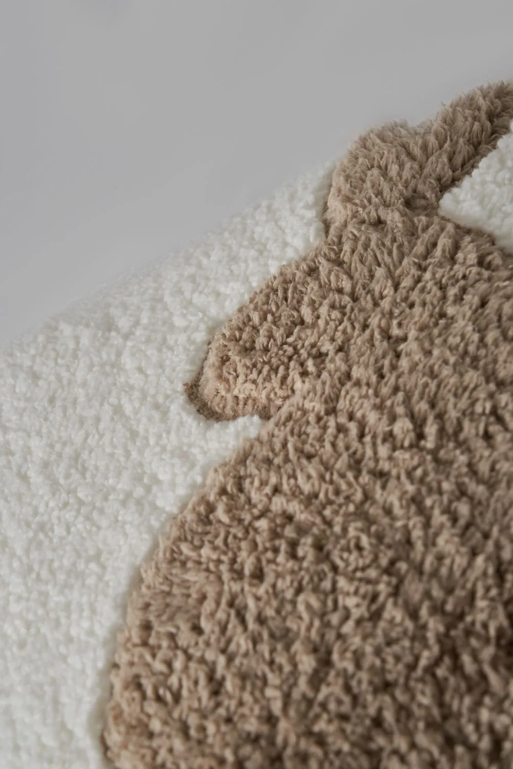 BHS Bunny Tufted Cushion in Natural 2