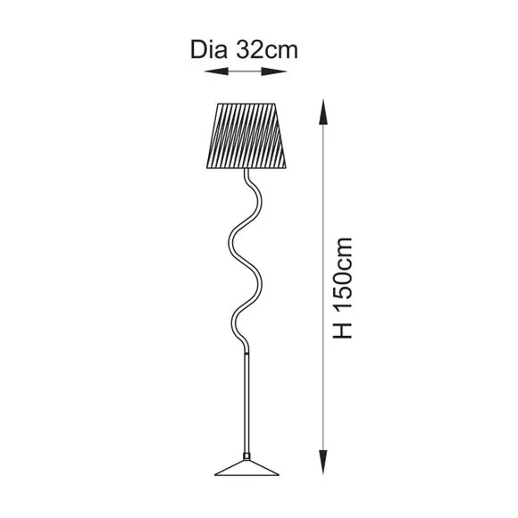 Vogue Priya Boho Floor Lamp 6