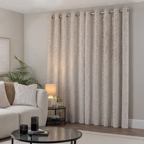 Giovanna Velvet Eyelet Curtains 4