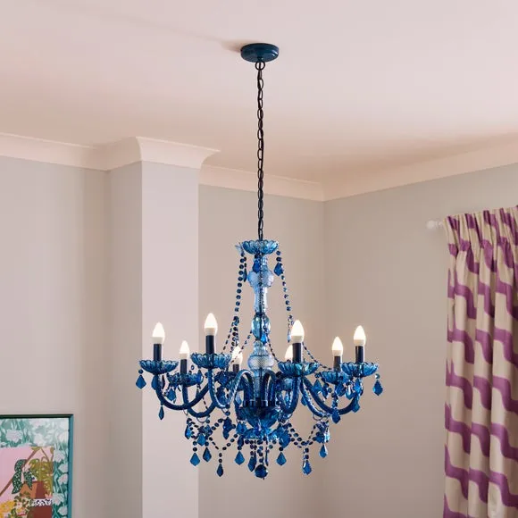 Sophie Robinson 8 Light Adjustable Chandelier 1