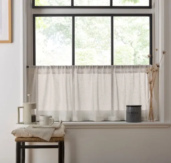 Marley Linen Slot Top Voile Panel 2