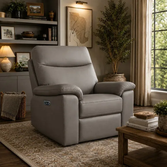 Aspire Toronto Leather Power Recliner Armchair 1