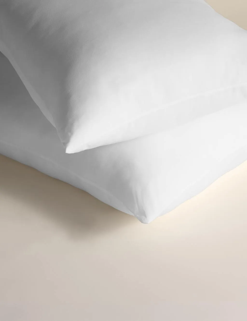 M&S 2 Pack Advanced Allergy Protection Firm Pillows White