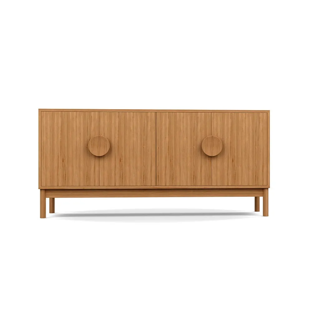 Heal's Tinta Sideboard Natural Oak Frame Natural Oak Doors 1