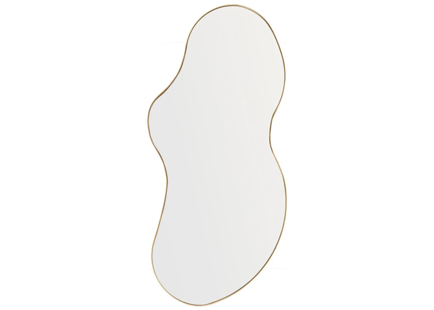 Heal's Fine Edge Mirror Organic Gold Tall