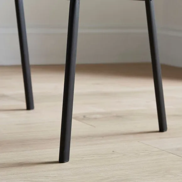 Rhys Set of 2 Dining Chairs, Faux Leather 3