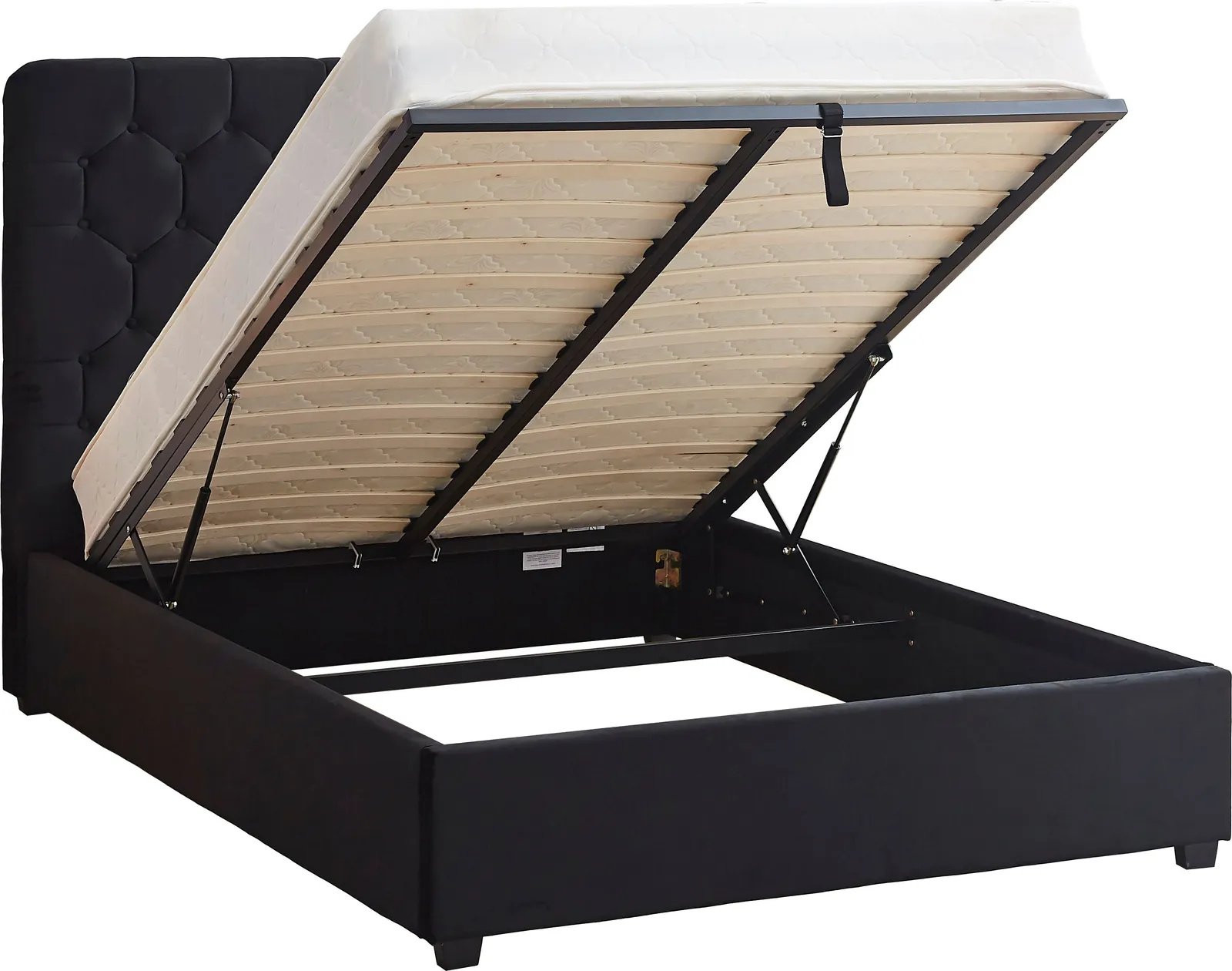Seconique Madison Ottoman 5' Bed (King) in Black 6