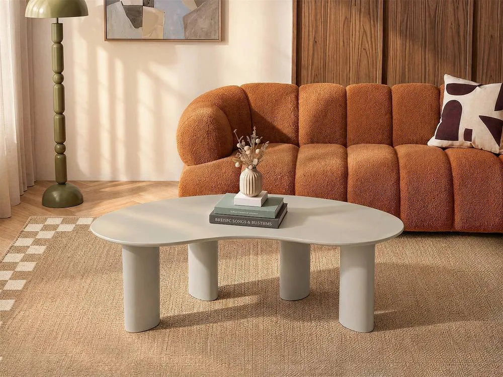 Vente-unique MDF Coffee Table - Beige - CALYNOR 3