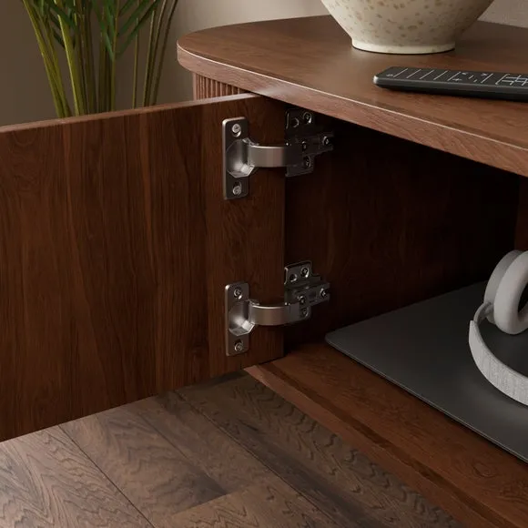 Mateo Wall Mounted TV Unit, Wood Effect 3