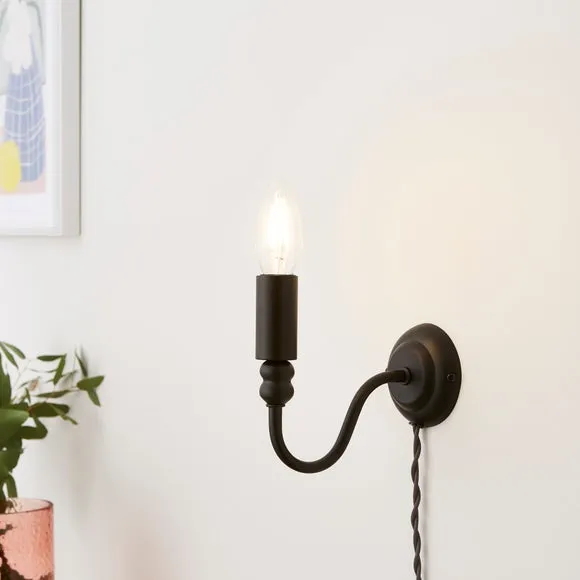 Pride and Joy Plug In Wall Light 1