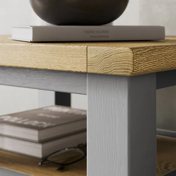 Olney 2 Drawer Bedside Table 4