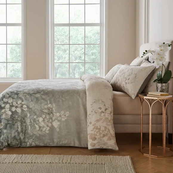Dorma Whispering Leaves Duvet Cover and Pillowcase Set 2