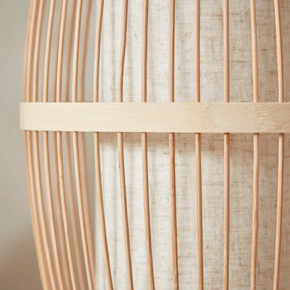 Kiva Boho Bamboo Table Lamp 3