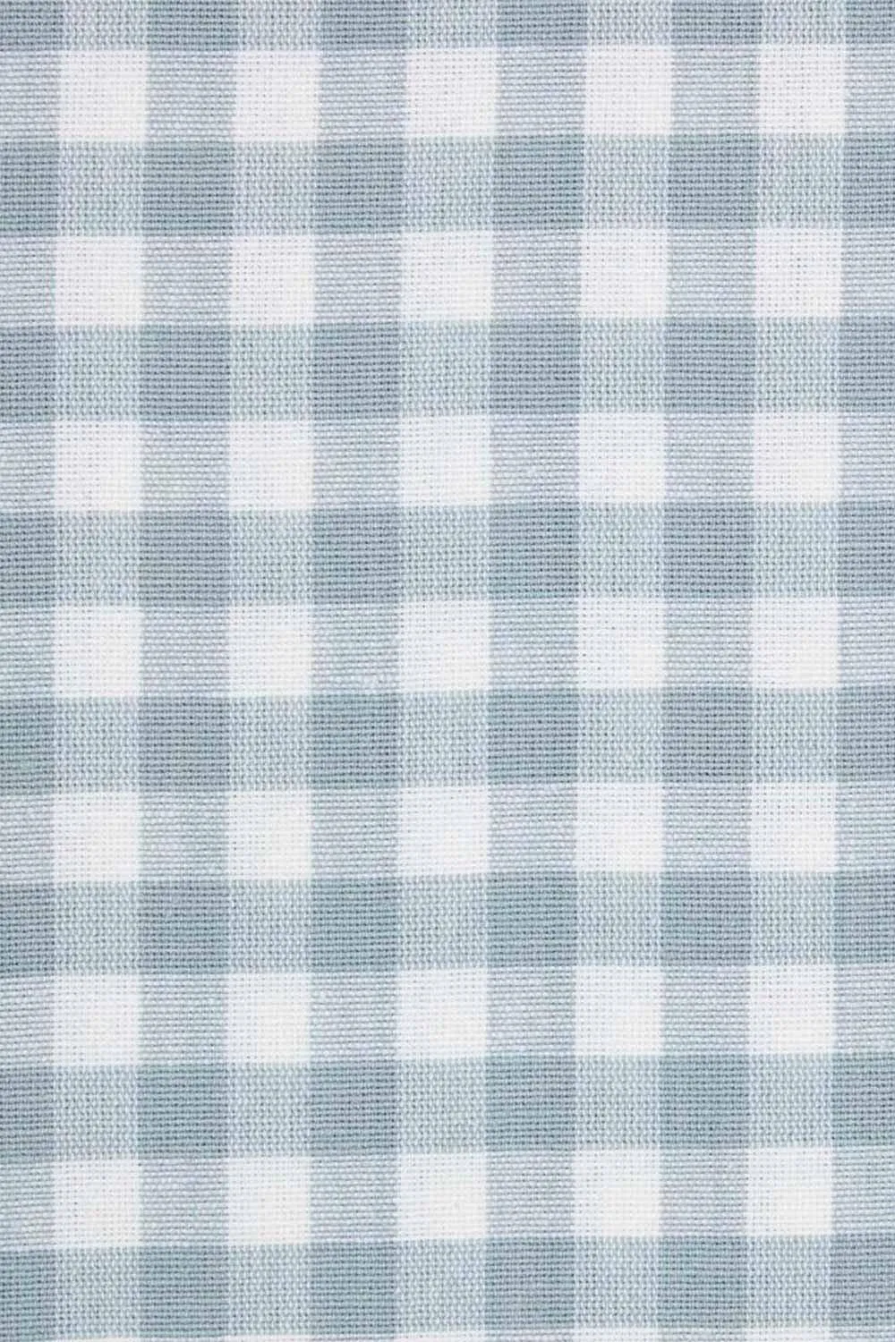 Homescapes Cotton Gingham Eyelet Curtain Pair in Blue 5