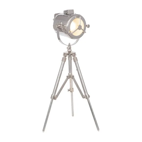 Marine Nickel Searchlight Table Lamp 2