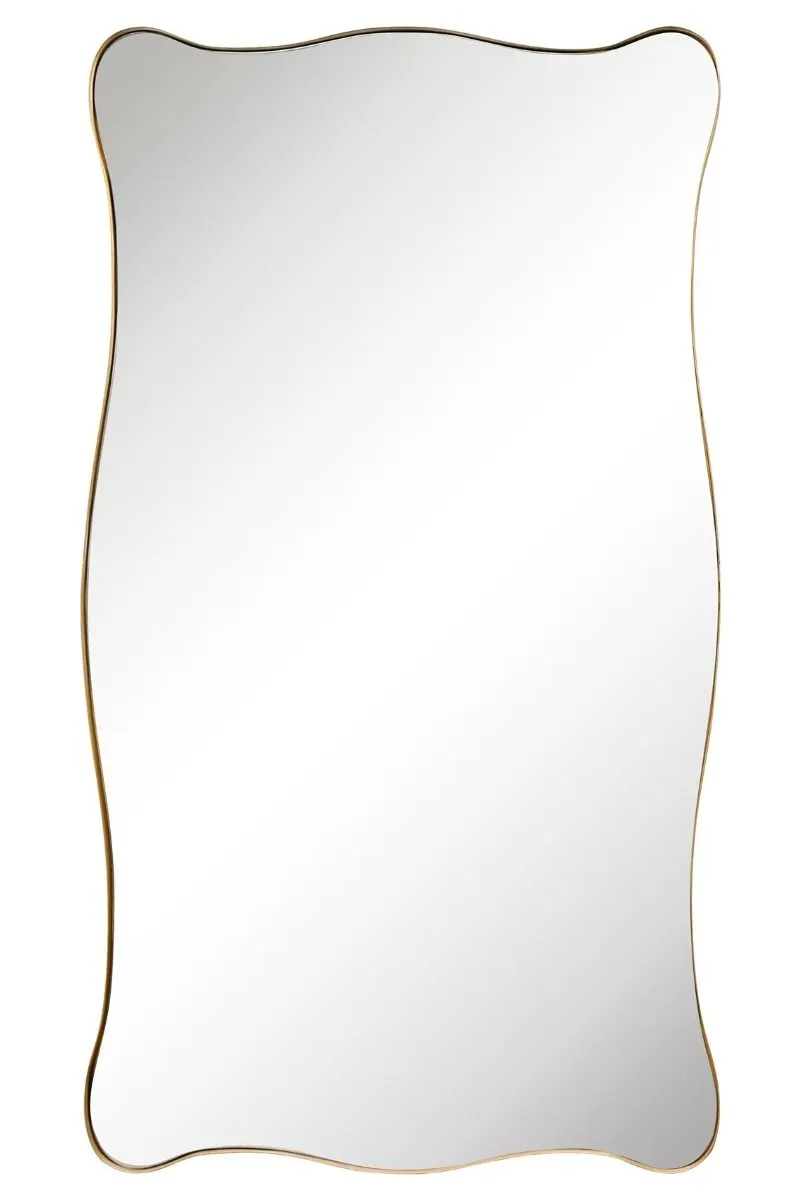 MirrorOutlet New Gold Metal Rectangular Wall Mirror 71" X 39" (180CM X 100CM) 5
