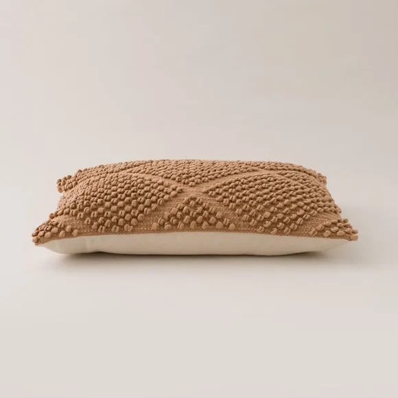 Bobble Diamond Dyed Jersey Rectangle Cushion 4